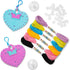 Rainbow Loom: BFF Bracelet Maker - DIY Friendship Bracelet Kit, Make 10 Bracelets, 2 Clip-On Makers, 6 Thread Colors, Jewelry Activity, Kids Ages ...