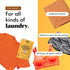 Zero Trace Laundry Detergent Sheets - Formulated for Sweat and Workout Clothes- Plastic Free Eco-friendly (Active Wear 144 Loads)...