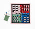 Galison Jonathan Adler Arcade Classic Bandana Game from Galison - Featuring Chic Printed Cotton Bandana Game Board, Includes 16 Wooden Game Pieces...