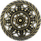 Bezelry 12 Pieces Lacework Filigree Antique Brass Metal Shank Buttons. 21mm (3/4 inch)...