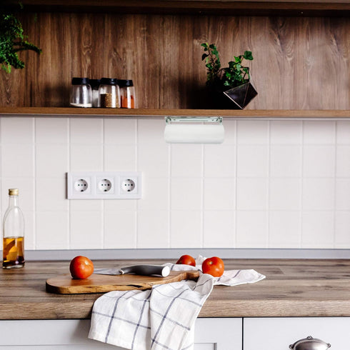 Fox Run Under Counter/Wall Mount Paper Towel Holder, Stainless Steel...