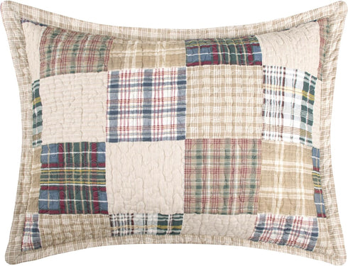 Greenland - GL-1304ES Oxford Standard Sham-Multi, Multicolor...