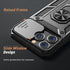 Goton Armor Case for iPhone 13 Pro Case with Slide Camera Cover & Kickstand, Heavy Duty Military Grade Protection Phone Case, Built-in 360° Rotate...