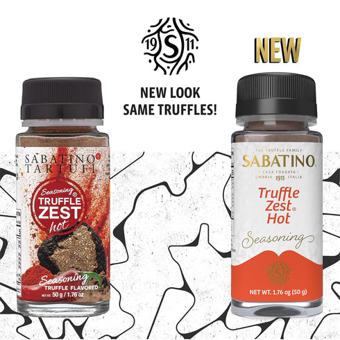 Sabatino Tartufi Truffle Zest Seasoning, Hot, The Original All Natural Gourmet Truffle Powder, Plant Based, Vegan and Vegetarian Friendly, Kosher,...
