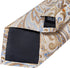 DiBanGu Men's Silk Tie and Pocket Square Woven Formal Tie Cufflink Set Solid Neckties...