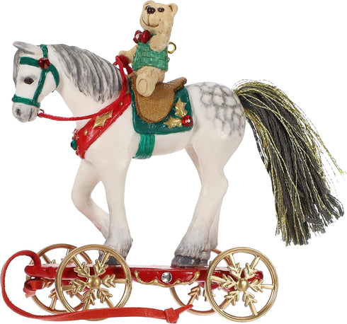 Hallmark Keepsake 2019 Year Dated Pretty Pony for Christmas Ornament, Porcelain,...