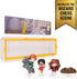 Wizarding World Harry Potter, Micro Magical Moments Scene Gift Set with Exclusive Harry, Hermione, Ron, Fluffy Action Figures & Case, Kids Toys...