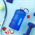 Small Pill Box Keychain Cute Mini Pill Fob Fancy Pill Pockets Container Vitamin Storage Organizer Keychain Pill Case Holder for Medicine Supplemen...