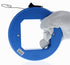IDEAL Electrical 31-012 Blued Steel Fish Tape – 25 ft. Blued Steel Fish Tape w/ Formed Hook & Thumb-Winder Case, 1600 lb. Strength...