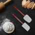 High Heat Resistant Silicone Scraper Spoon Commercial Spatula for Cooking, Rubber Spatula Set of 2 (2 x 13.5'' Spatula)...
