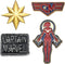 Marvel Comics: Captain Marvel Unisex Adult Enamel Lapel Pin Set (4 pieces). Pin Colors: Gold/Silver/Red. One Size....