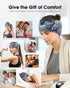 Sleep Headphones Bluetooth Headband, Wireless Sleeping Headphones Music Sport Headbands, Long Time Play Sleeping Headsets Built-in Thin Speakers, ...