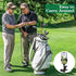 MoKo Phone Stand Golf Cart Mount, Cell Phone Holder Golf Analyzer Accessories for Recording Golf Swing Multi Angles Clip Holder for Live Streaming...