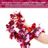 26.2 Feet Heart Tinsel Garland Valentines Metallic Tinsel Twist Garland Shiny Hanging Decoration for Valentines Tree Wreath Wedding Party Supplies...