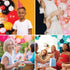 Lunar Bliss 16 ft Balloon Arch & Garland Kit | 100 Balloons, Pink, black, white, and confetti | Birthday Party Decorations, Baby Shower, Engagemen...