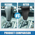 Gear Shift Lever Cover Automotive Interior Gear Shift Knob Trim for Honda HR-V 2016-2022 Black Carbon Fiber Pattern...