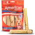 Pet Factory American Beefhide 5" Chip Rolls Dog Chew Treats - Chicken Flavor, 8 Count/1 Pack...