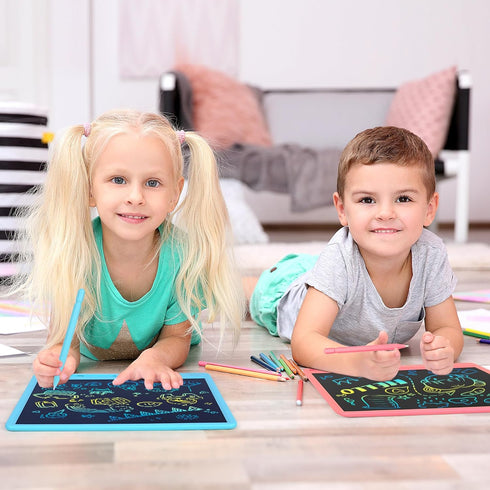 LCD Writing Tablet for Kids, 15 Inch Colorful Drawing Doodle Board, Learning Educational Drawing Pad Toys for Kids, Christmas Birthday Gift for 3 ...