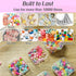 THYSSEN Bead Organizers,30Pcs Plastic Mini Clear Storage Cases with 1pcs Hinged Lid Rectangle Case,Bead Containers Transparent Boxes,for Jewelry B...