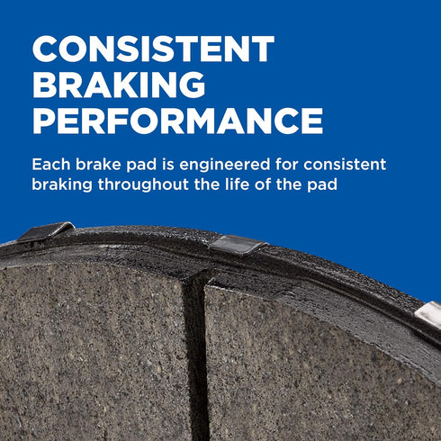 Wagner QuickStop ZD1596 Rear Disc Brake Pad Set for 2019 Dodge Grand Caravan...
