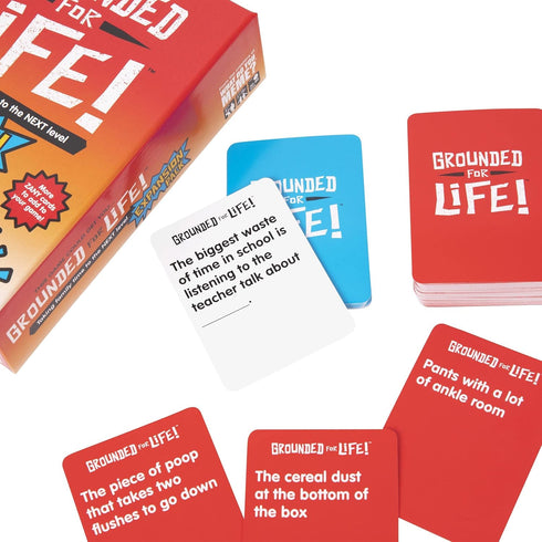 WHAT DO YOU MEME? Grounded for Life Expansion Pack – The Ultimate Kid Game – Designed to be Added to Grounded for Life Core Card Game – Ages 8+...
