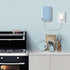 Ouligei Google Nest Audio Speaker Wall Mount/Bracket, in-Built Cable Management System & Easy Installation Speaker Holder Shelf Stand - Elegant & ...
