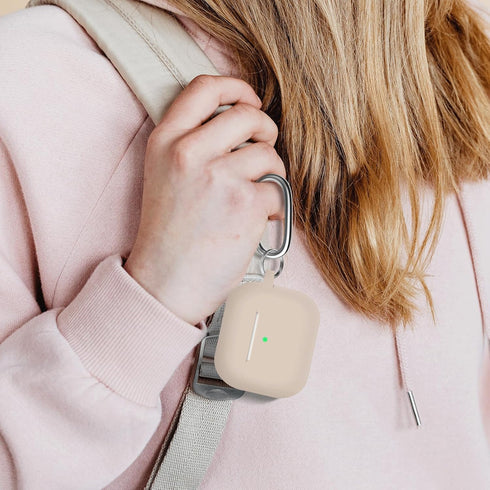 AirPods 3 Case Cover, Silicone Protective Accessories Skin with Keychain and Cleaner Kit Compatible with Apple AirPod 3rd Generation 2021 for Wome...