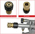 Simpson Cleaning 7200068 Replacement QC Socket for Pressure Washer Pumps Up to 4500 PSI, Brass, Female M22, Gold...