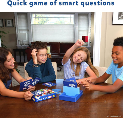 Skillmatics Collectible Card Game - Guess in 10 Marvel, Perfect for Boys, Girls, Teens, Adults Who Love Board Games, Toys, Avengers, Spiderman, Ir...