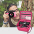 Vlogging Camera Case Compatible with Duluvulu/for TEBNGIHNM/for zheozeig/for Oiadek 4K Digital Cameras for Youtube. Vlog Camera Carrying Storage f...