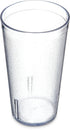 Carlisle FoodService Products 52168107 Stackable ShatterResistant Plastic Tumbler, 16 oz., Clear (Pack of 6)...