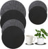 Plant Coaster Mat, 6PCS 3 Sizes Round Felt Plant Saucers for Indoors Plant Reversible Absorbent Waterproof Fabric Plant Pot Saucers for Gardening ...