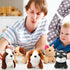 Sumind 9 Pcs Mini Plush Dog Stuffed Animals Bulk Dog Plush Party Favors Small Soft Plush Dog Toy for Goodie Bag Fillers Kids Baby Show Birthday Va...