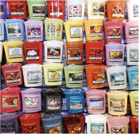 Yankee Candle Votives - Grab Bag of 10 Assorted Votive Candles - Random Mixed Scents...
