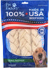Pet Factory 100% Made in USA Beefhide 7" Braided Sticks Dog Chew Treats - Natural Flavor, 6 Count/1 Pack...