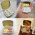 AmyZone Metal Pill Organizer Travel Friendly Portable Compact Pill Box Pill Case to Hold Vitamins/Tylenol/Fish Oil/Supplements/Meds/Tablet for Pur...