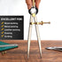 2 PCS Adjustable Lockable Spring Wing Divider Calipers, 6 Inch and 8 Inch Steel Leather Compass Creaser, Drafting Compass Tool for Woodworking, Me...