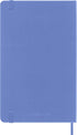 Moleskine Classic Notebook, Hard Cover, Large (5" x 8.25") Plain/Blank, Hydrangea Blue, 240 Pages...
