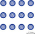 Libiline 100pcs Resin Button Solid Color 4Holes Craft Clothe Sewing Card Making Sweater Shirt (Multi-Color, 11/16"(17mm))...