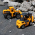 Small Construction Trucks , Kids Construction Vehicles Toy, Friction Powered Kids Dumper Truck, Bulldozers,Forklift,Tank Truck, Asphalt Car, Excav...