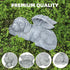Cherish Your Beloved Canine Companion with The Angel Dog Memorial Statue - Garden Resin Sleeping Dog Statue with Wings - Resin and Stone Dog Memor...