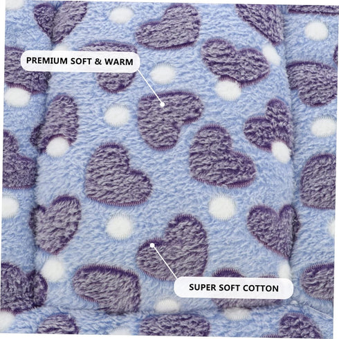 DOITOOL 2pcs Pet Cotton Pad Machine Washable Dog Bed Dog Crate Bed Dog Bed for Crate Pet Cushion Warm Cushion Dog Beds for Small Dogs Pet Resting ...