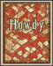 Posterizer 1 pcs-Howdy-fun retro greetings poster-mosaic pattern 1-Western Art-Typography Art-Decor for Game Room or Man Cave- unframed wall art...