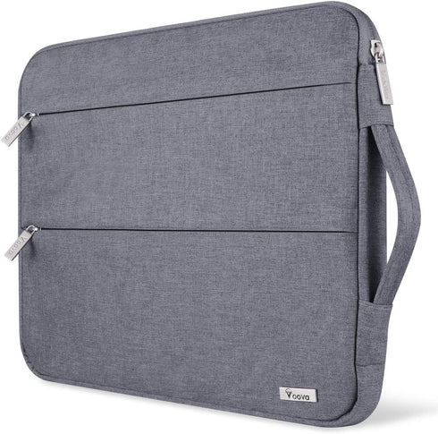 Voova 15 15.6 16 Inch Laptop Sleeve Case with Handle, Waterproof Computer Cover Bag with Pocket Compatible with MacBook Pro 15 16 M1 Pro/Max,15-16...