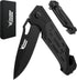 Rush Deer Pocket Knife, Folding Knife with Clip, Glass Breaker, Seatbelt Cutter. EDC Knife Utility Knife for Hiking Camping Fishing Work Outdoor E...