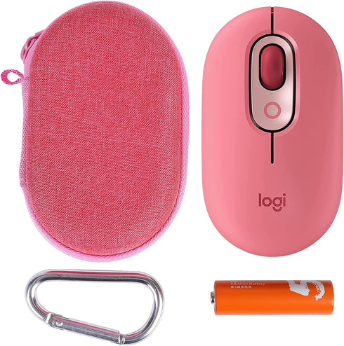 co2CREA Hard Case Replacement for Logitech POP Wireless Mouse, Heartbreaker Rose Case...