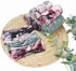 Baby Girl Newborn Swaddle Blanket Receiving Blanket with Headband Set Floral Nursery Swaddle Wrap(green)...