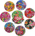 8 Pcs Diamond Art Painting Coasters with Holder,Chinese Traditional Northeast Flower Diamond Art Kits,DIY Diamond Art Painting Kits for Beginners,...