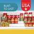 Dial Industries Adjustable 3 Tier Expandable Shelf Spice and Seasoning Jars Kitchen Countertop and Cabinet Rack Organizer...