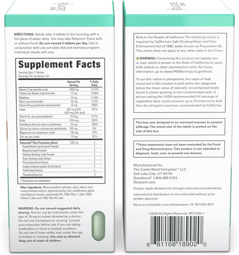 Extra Maximum Strength Stress-Mitigating Compound - Stress Relief Supplements - Cortisol Manager Supplements for Women - Regulate Stress-Related C...